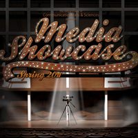 Student showcase poster design and photography.